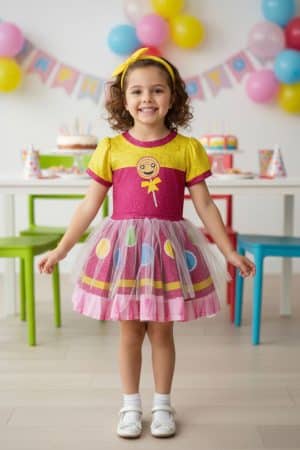 תחפושת שמלה - מיכל הקטנה